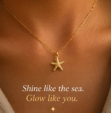 Nova SA Gold Starfish Necklace