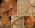 Nova SA Gold Starfish Necklace