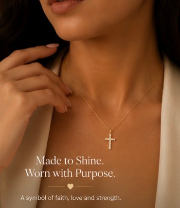 Nova SA Dazzling Cross Necklace